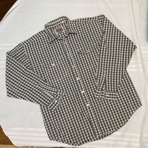 Smith Brooks 808 Series Mens Long Sleeve Heavy Cotton Button Down Shirt- size XL